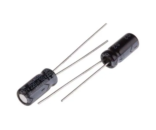 63-7736-30 RS PRO 220μF 10V dc Aluminium Electrolytic Capacitor, Through Hole 5 (Dia.) x 11mm +105°C 5mm 2mm 11mm 170-1153