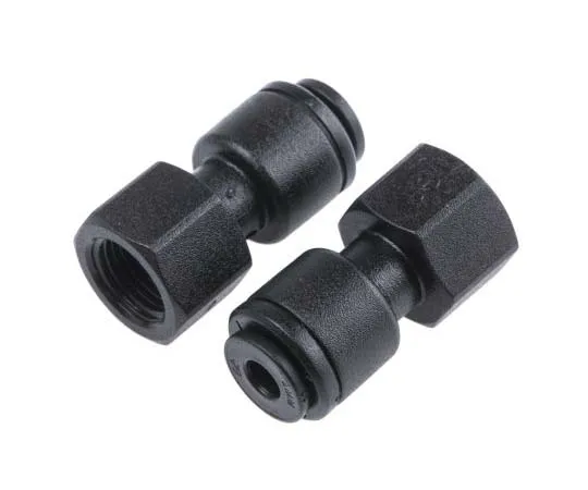 63-7718-60 John Guest Hydraulic Straight Compression Tube Fitting PM450411E, 1/8 in PM450411E