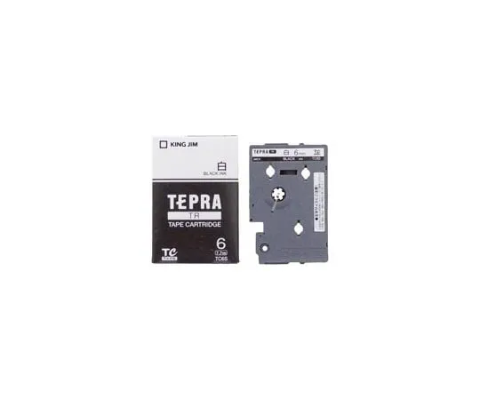 63-1563-62 Tepla TR tape black in white 6mm TC6S