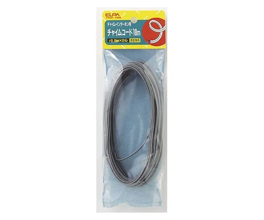 62-8579-65　Doorbell Cord 10 m Gray　TIVF-10H(GY)