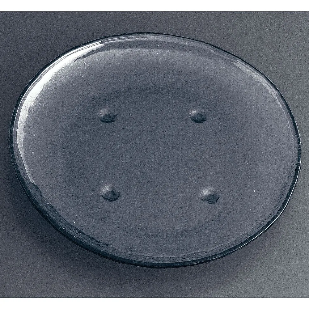 62-6835-84 Tiger Glass Round Deep Plater 162-033-02 Gray