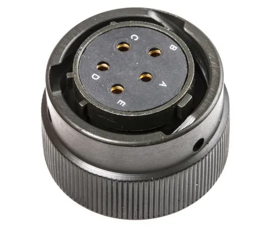 63-7620-89 Amphenol 62GB Series, 5 Way Cable Mount MIL Spec Circular Connector Plug, Socket Contacts,Shell Size 14, Bayonet 62GB-56T14-05SN