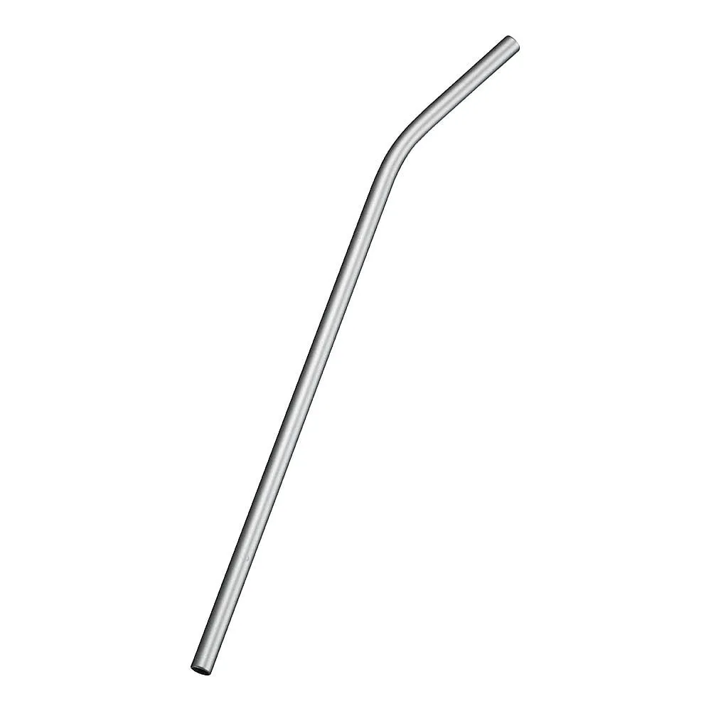 63-5698-54 Colored Aluminum Straw (B***) Silver EST5701