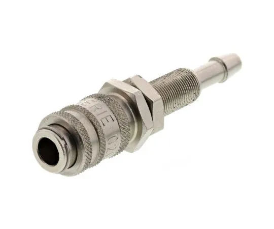 63-7662-42 RS PRO Pneumatic Quick Connect Coupling Brass M7 x 0.5 4mm Hose Barb 667-1780