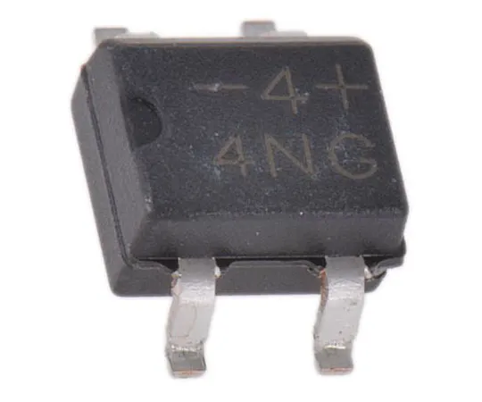 63-7648-38 Vishay MB4S-E3, Bridge Rectifier, 800mA 400V, 4-Pin TO-269AA MB4S-E3