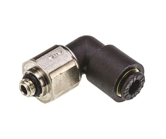 63-7560-59 Legris Elbow Connector, M5 Male, Push In 4 mm 3189 04 19