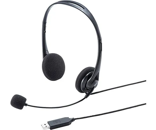 64-0905-10　USB Headset　MM-HSU09BK