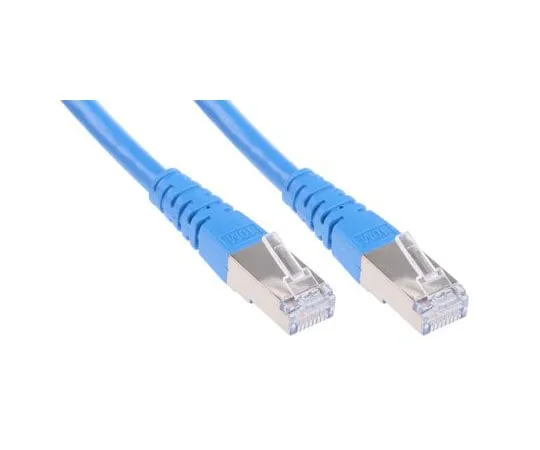 63-7638-36 Roline Blue Cat6 Cable S/FTP Male RJ45/Male RJ45, 10m 21.15.1384-40