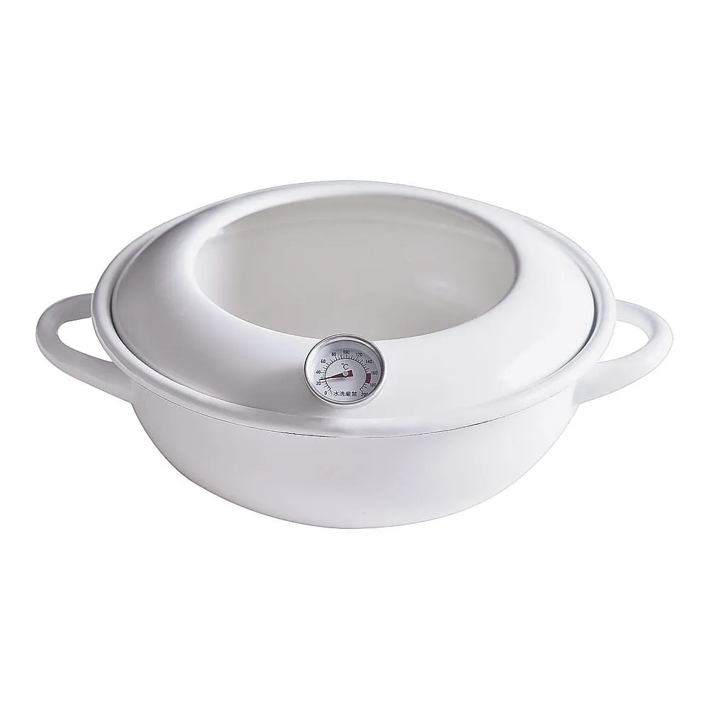63-5693-19 Cozy Cook Enameled Tempura Hot Pot 23 cm ANB4201