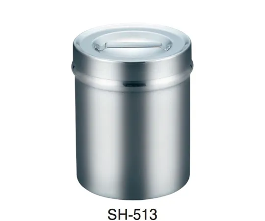 67-2405-43 18-8 Canister (with Lid) 1 L SH-513