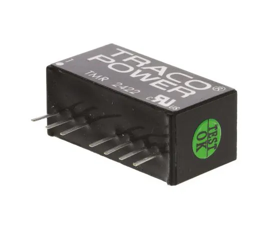 63-7600-25 TRACOPOWER TMR 2 2W Isolated DC-DC Converter Through Hole, Voltage in 18 → 36 V dc, Voltage out ±12V dc TMR 2422