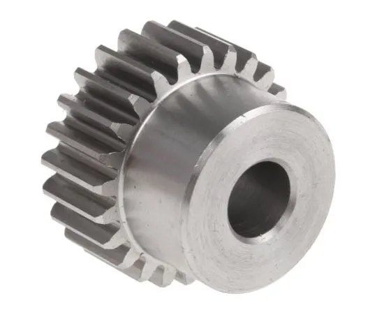 63-7607-27 RS PRO Stainless Steel 24 Teeth Spur Gear, 24mm Pitch Diam. , 20mm Hub Diam. , 8 → 13mm Bore Diam. 521-6749