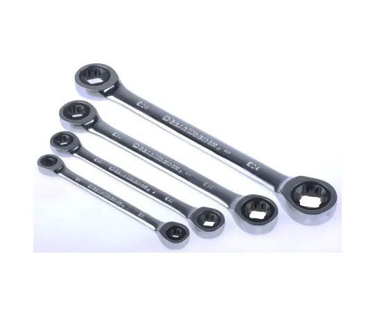 63-7598-72 Gear Wrench 4 Piece Metal Ratchet Spanner Set KE004-YBIJ