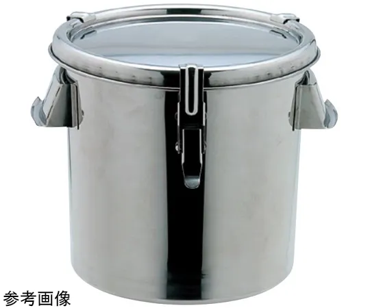 67-2401-59 18-8 Tapered Airtight Container 10 L Number of Clips 3 Pieces TH-424