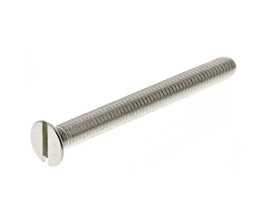 63-7574-68 RS Pro, M4 Countersunk Head, 40mm Brass Slot Nickel Plated0.7 482-9338