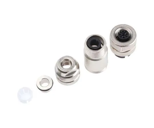 63-7726-44 Binder 713 Series M12 Cable Mount Connector, 4 contacts Plug 99-1430-814-04