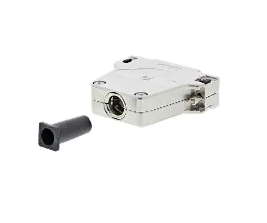 63-7700-51 Harting D-Sub Series Metal D-sub Connector Backshell, 25 Way, Strain Relief 9670250344