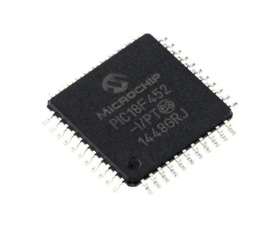63-7563-73 Microchip PIC18F452-I/PT, 8bit PIC Microcontroller, 40MHz, 32 kB Flash, 44-Pin TQFP PIC18F452-I/PT