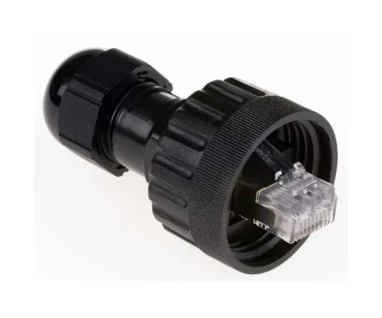 63-7720-93 TE Connectivity Male Telephone Connector, Crimp Termination 1546440-1