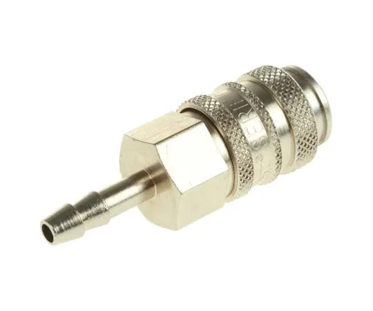 63-7662-49　RS PRO Pneumatic Quick Connect Coupling Brass 4mm Hose Barb　667-1813