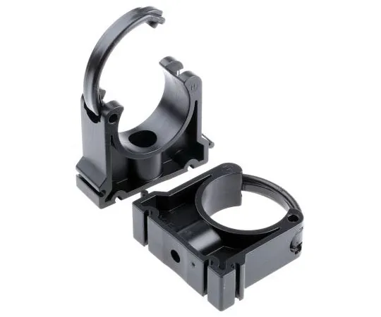 63-7647-55 Georg Fischer PP Black Saddle Clamp 22mm x , 7mm 167061089