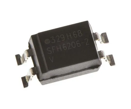 63-7733-82　Vishay, SFH6206-2T AC Input Transistor Output Optocoupler, Surface Mount, 4-Pin SMD　SFH6206-2T
