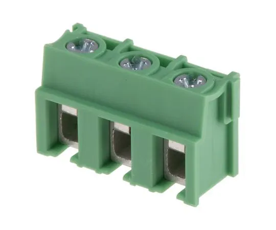 63-7650-85 Phoenix Contact PT 2.5/ 3-7.5-V Non-F***d Terminal Block, 3 Way/Pole, Screw Terminals, 20 → 10 AWG Through Hole, 1987960