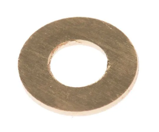 63-7575-72 Brass Plain Washer, 0.5mm Thickness, M3 483-2592