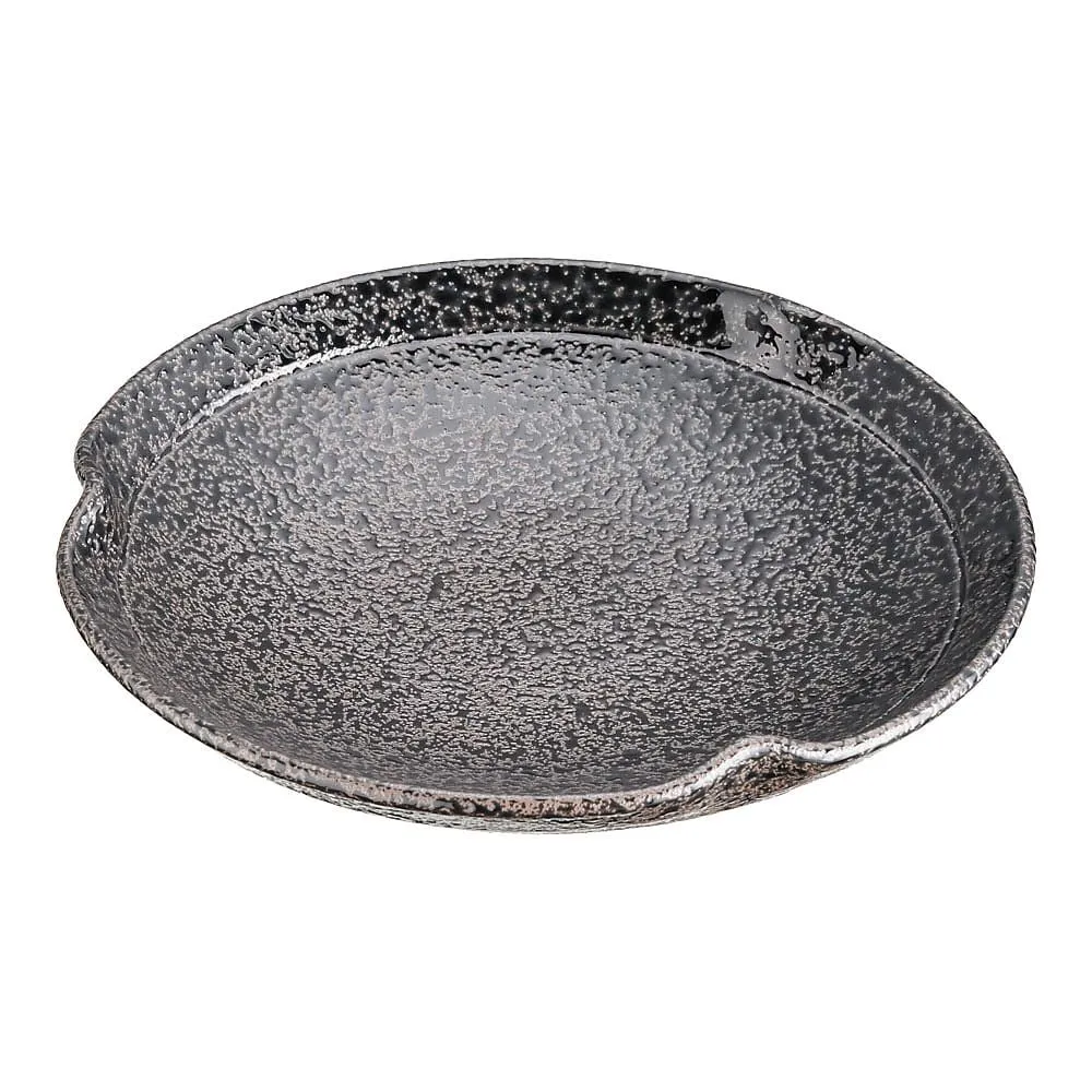 62-6841-29 Black Chirashi 5.0 Plate T03-142