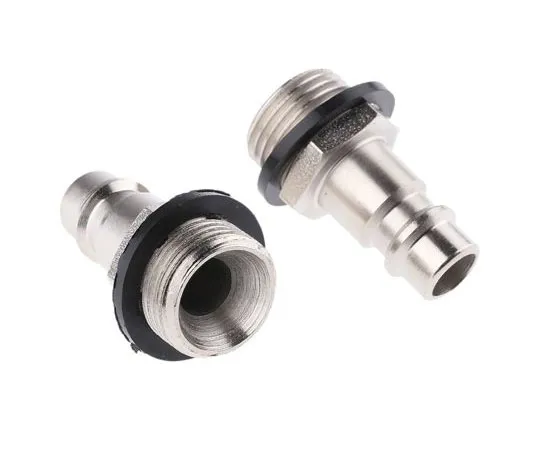 63-7662-86 RS PRO Pneumatic Quick Connect Coupling Brass, Steel 3/8 in Threaded 667-1942