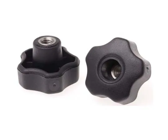 63-7715-19 RS PRO Black Thermoplastic Knob, M8 x 15 702-7677