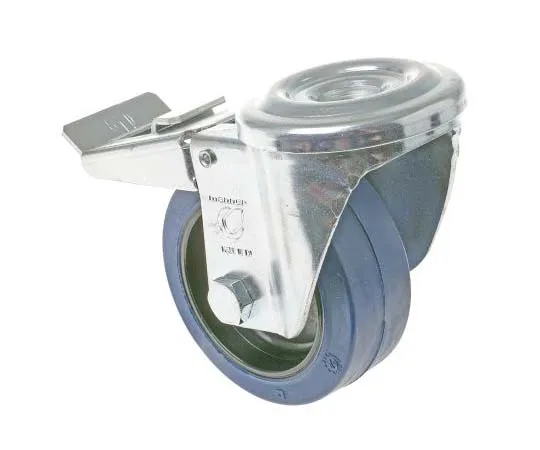 63-7704-95 LAG Stem Swivel Castors 32503BFRFC, 150kg, Rubber tyres 32503BFRFC