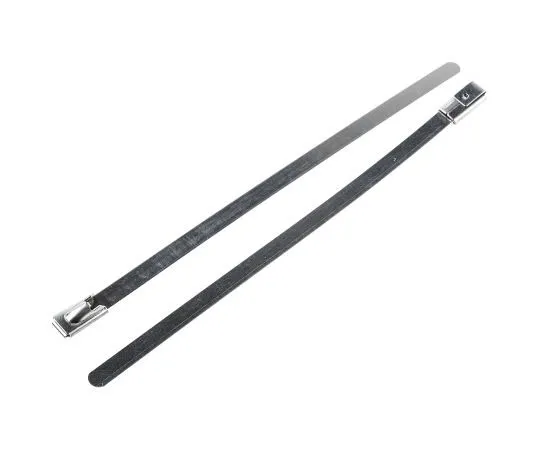 63-7628-69 RS PRO Metallic 316 Stainless Steel Roller Ball Cable Tie, 125mm x 4.6 mm 547-4434