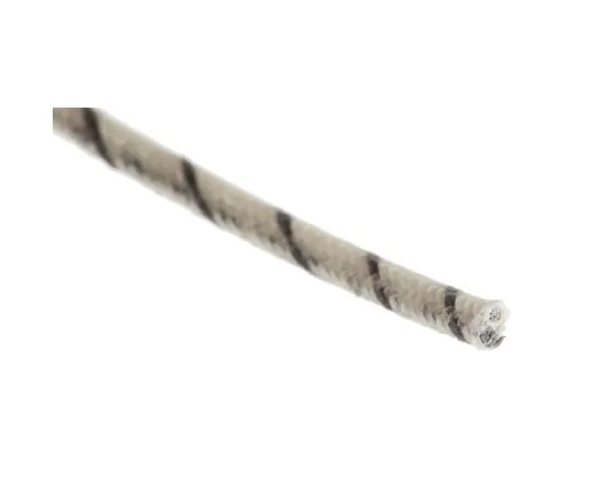 63-8032-66　Thermocouple & Extension Wire Type J, -60 → +350 °C 2 Core Glass Fibre Sheath 10m　827-5851