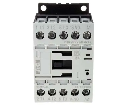 63-7789-60　Eaton 3 Pole Contactor, 15 A, 230 V ac Coil, xStart, 3NO, 7.5 kW　290058 & DILM15-10(230V50HZ,240V60HZ)