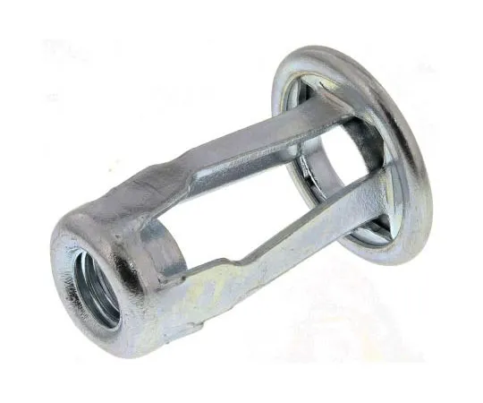 63-7953-16　RS Bright Zinc Plated, M6 Steel Threaded Insert, 15.88mm diameter 11.43mm Depth 23.34mm　768-0748