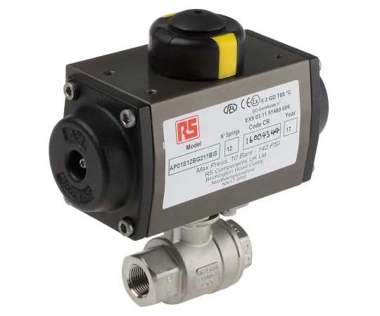 63-7811-58　RS PRO Ball Pneumatic Valve, 3/8 in BSP　760-5652