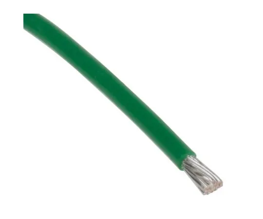 63-8038-05　RS PRO PTFE Equipment Wire 0.34 mm² CSA, Green 100m Reel　841-7289