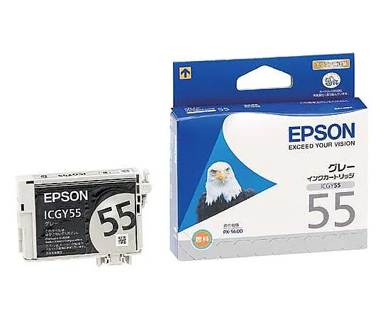 61-0512-66　［Discontinued］Epson Genuine Ink Cartridge (Gray)　ICGY55