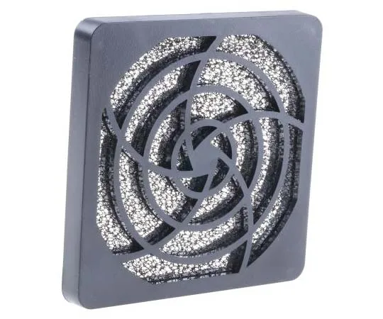 63-7777-65　Fan Filter, Fan Mounted 95.8 x 95.8mm, for 92mm Fan PUR　737-4068