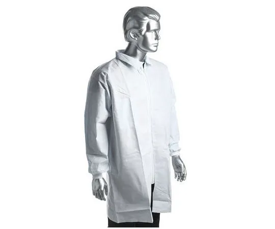 63-8034-41　RS PRO White Lab Coat, Unisex, Disposable Cleanroom M　829-5237