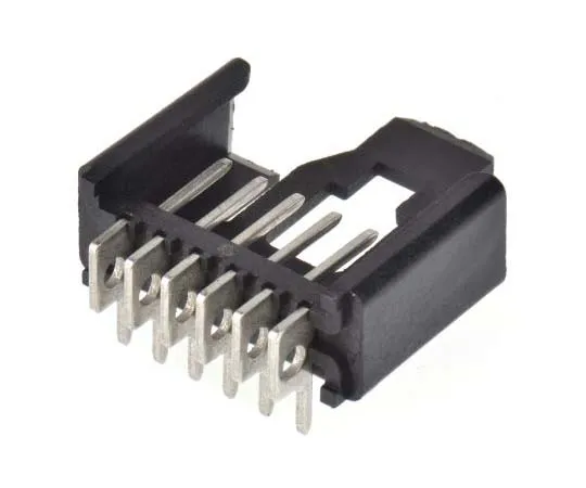 63-7778-80　Lumberg Minimodul, 6 Way, 1 Row, Right Angle PCB Header　2,5 MSFW 06