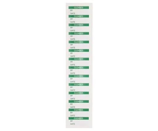 63-7809-25　RS PRO Adhesive Pre-Printed Adhesive Label-Cleaned-. Quantity: 140　758-7973