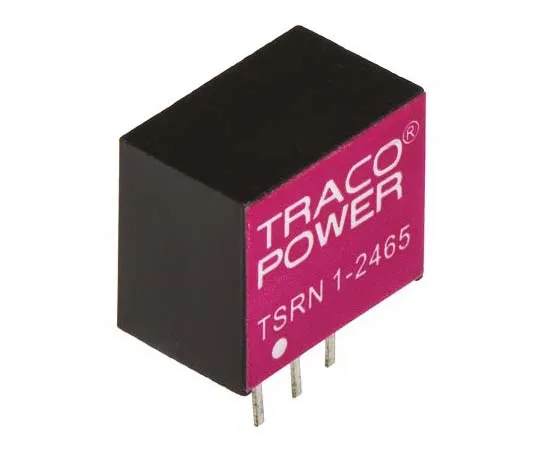 63-7805-29　TRACOPOWER Switching Regulator, 8 → 29 V dc, 8 → 42 V dc Input, ±6.5V dc Output, 1 A, 300 mA　TSRN 1-2465