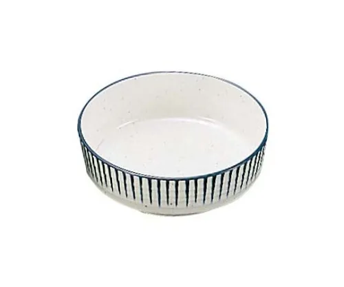 61-6834-80　［Discontinued］Melamine Japanese tableware Tokusa Sashimi Bowl E-5　2438300