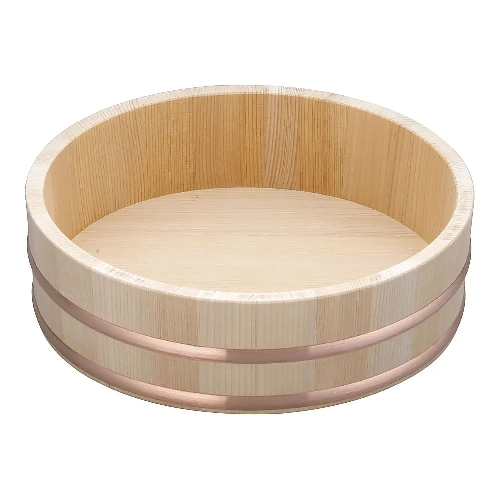 62-6471-81　Wooden copper hoop (Spanish mackerel) 30 cm