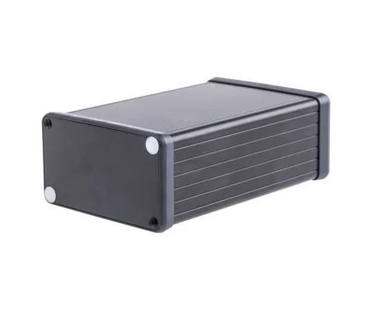 63-7961-60　Hammond 1455, Aluminium Enclosure, 120 x 78 x 43mm　1455K1201BK