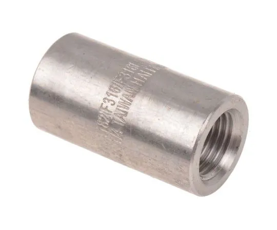 63-8031-42　RS Pro Stainless Steel Circular Straight Coupler 1/4in Rc(T) Female x 1/4in Rc(T) Female 1.38in　826-6992