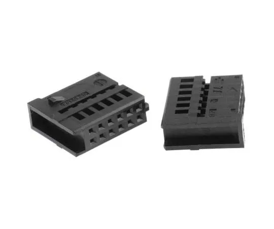 63-7752-89　TE Connectivity Micro Quadlock System Series, 12 Way Socket Housing, with Crimp Termination Method　1379219-1