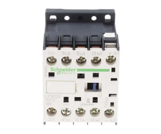 63-7792-39　Schneider Electric 3 Pole Contactor, 6 A, 110 V dc Coil, TeSys K, 3NO　LP1K0610FD